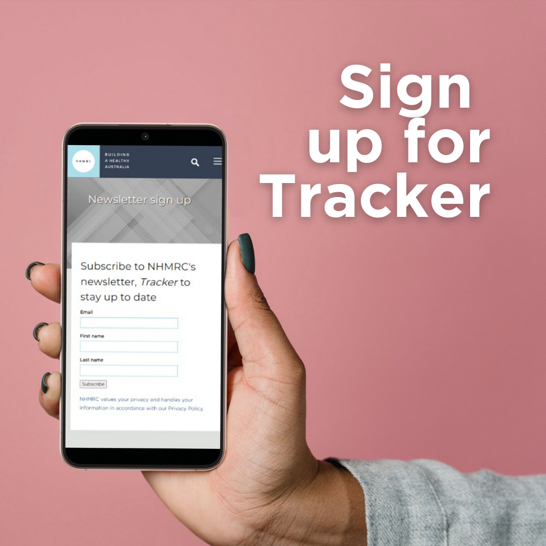 Link to Sign up for Tracker 