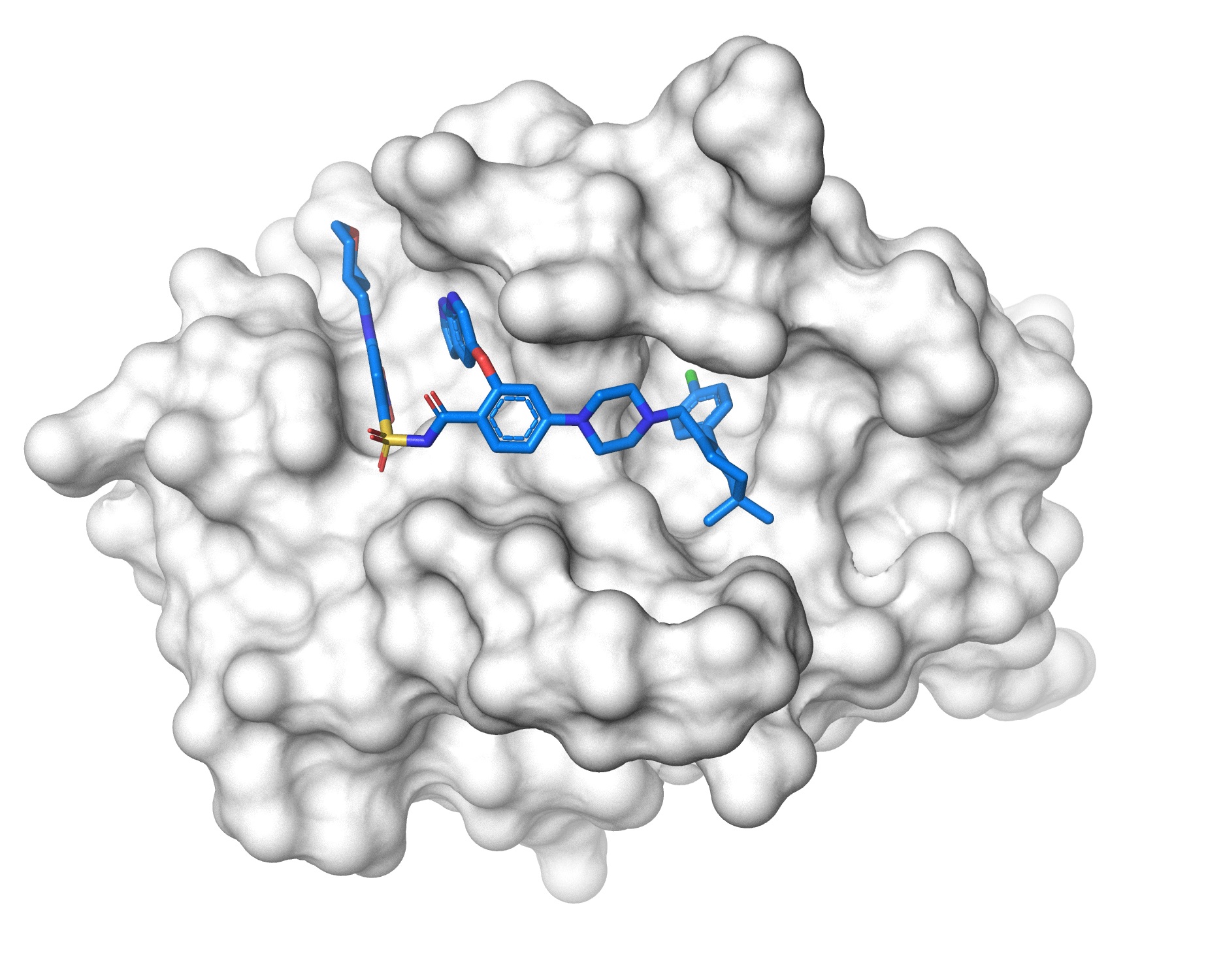 Venetoclax binding to BCL2