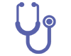 Icon of stethoscope